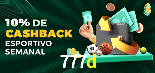 10% de bônus de cashback na 777d