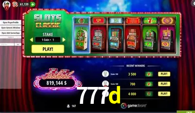 Descubra a Magia dos Jogos de Arcade no 777d